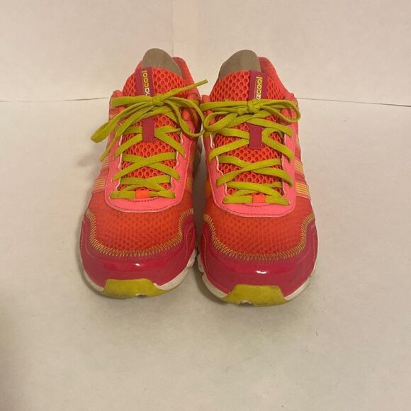 Adidas Womens Climacool Modulation 2 G66895 Pink Lace Up Running Shoes Size 7 - Picture 2 of 4